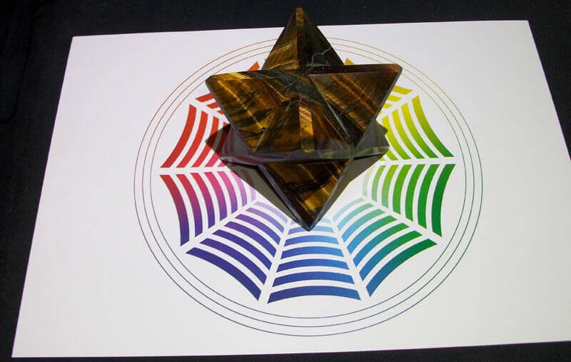 Merkaba Oeil de Tigre